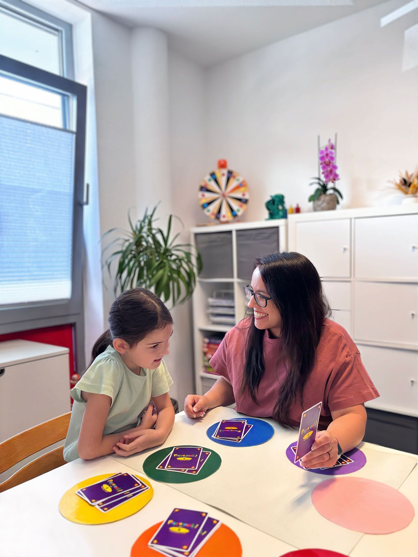 Praxisräume der Logopädie Setterich – Behandlungsraum für die Sprachtherapie bei Kindern und Jugendlichen
